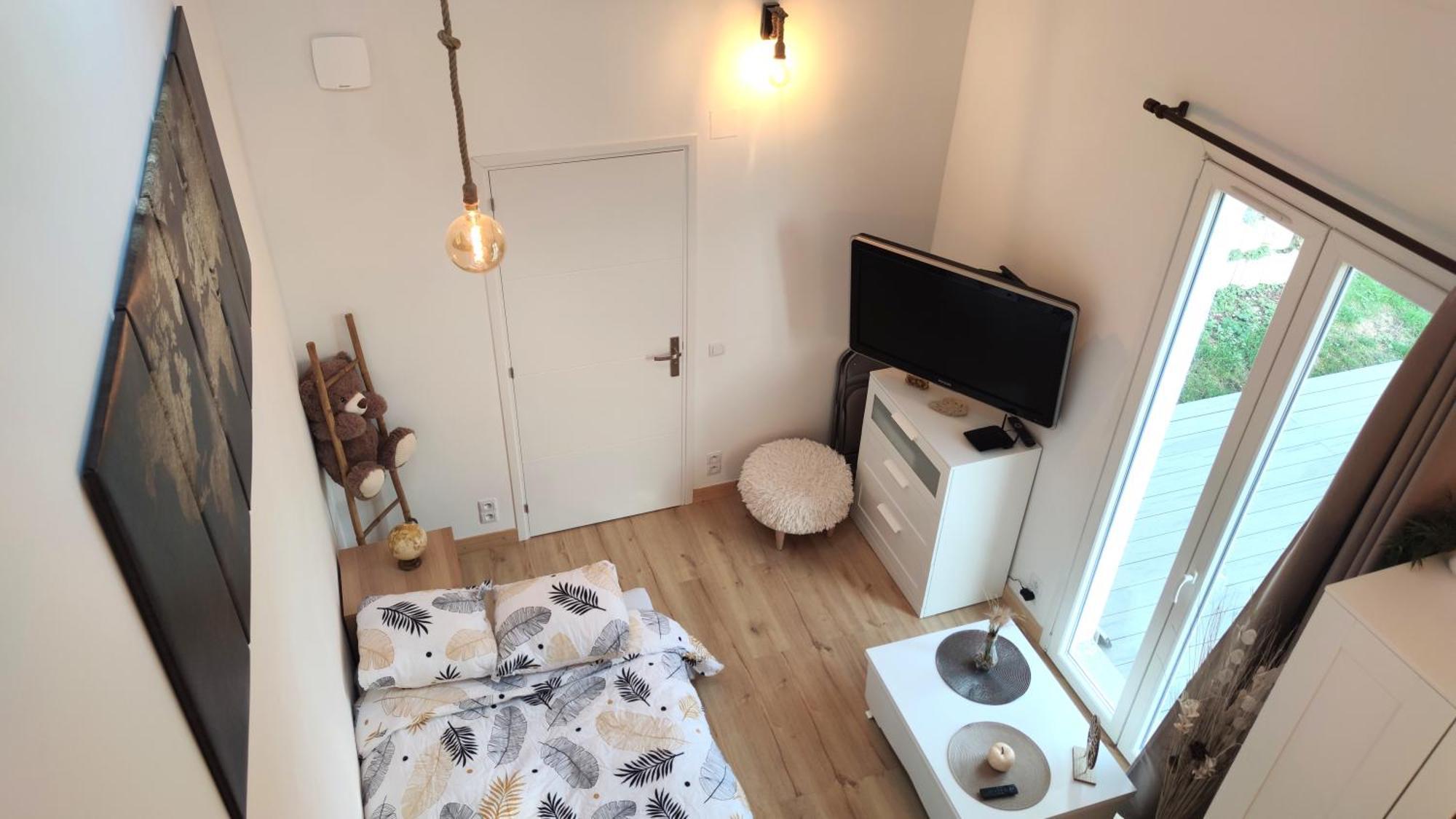 The Little Oak - Tiny House With Bed On Mezzanine & Terrace - From 1 To 4 P Disney, Paris & Cdg Pomponne Exterior foto